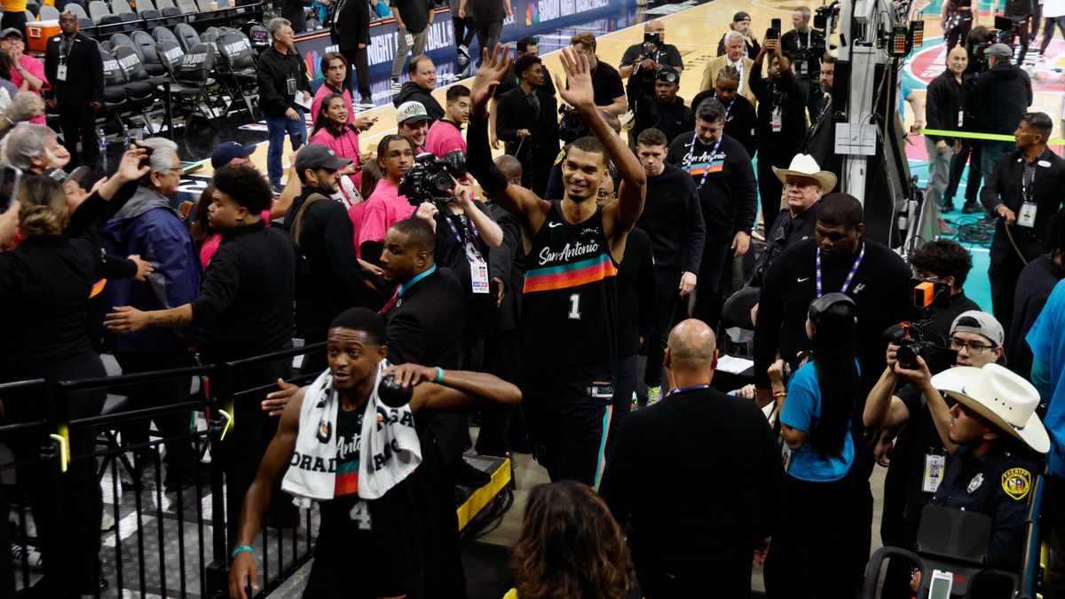 Victor Wembanyama megállíthatatlan volt a San Antonio Spurs NBA-meccsén