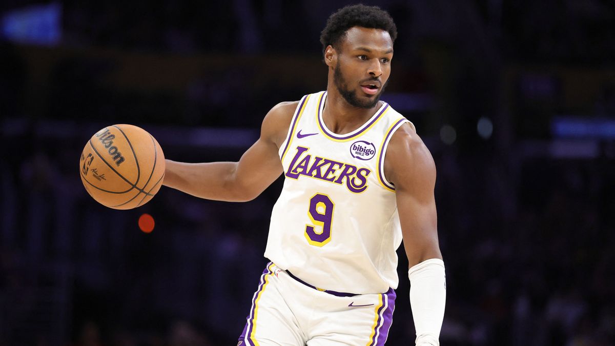 LeBron James fia Bronny James készen áll, hogy segítse apja csapatát a rájátszásban