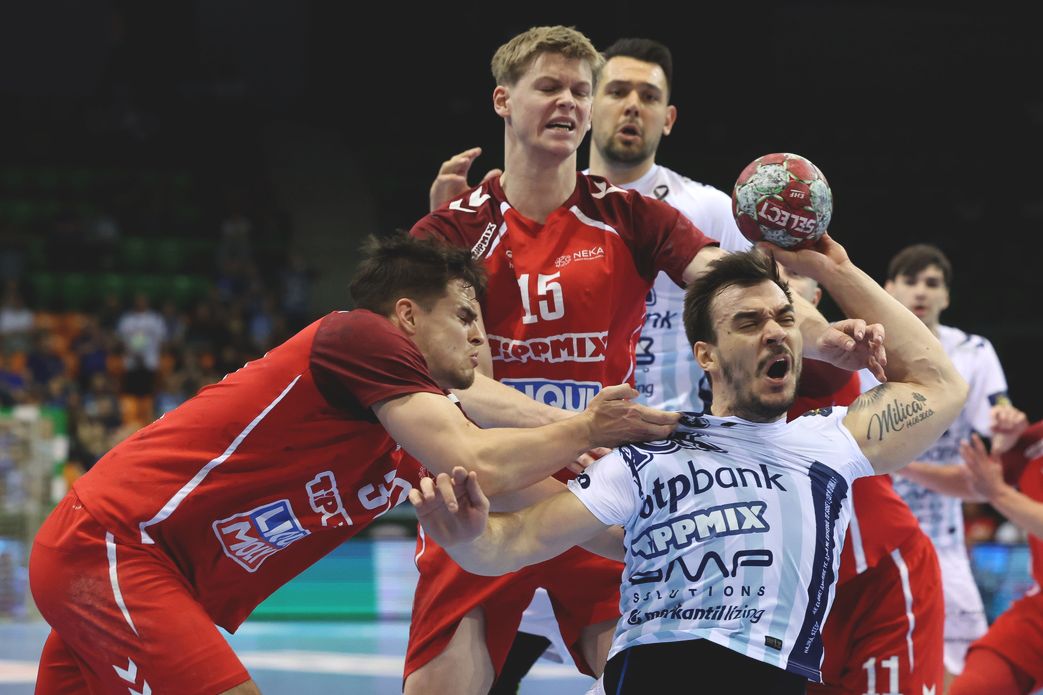 A Szeged a Magyar Kupa idei bronzérmese. Fotó: Mirkó István