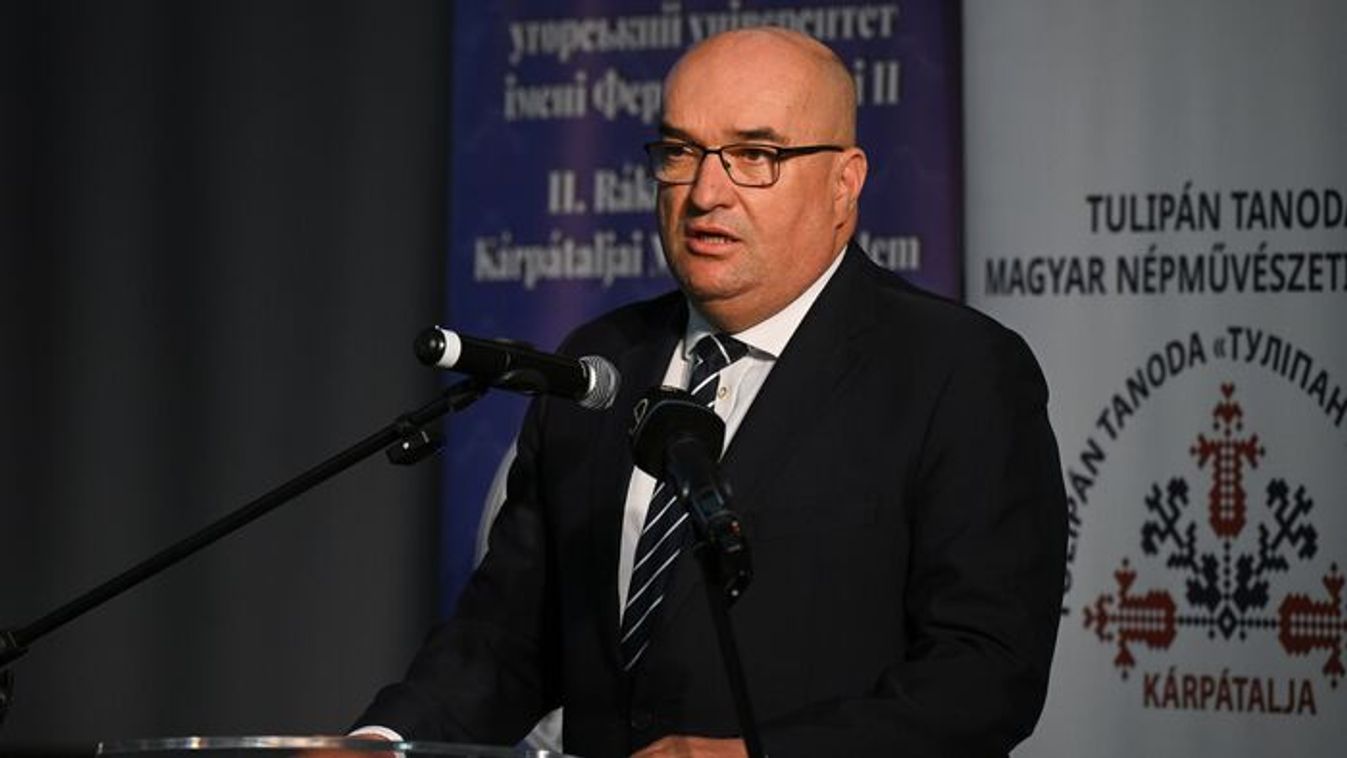 Laszlo Brenzovics, president of the Cultural Alliance of Hungarians in Transcarpathia (Photo: MTI/Zsolt Czegledi)