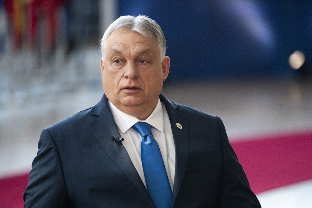 Orbán Viktor miniszterelnök Brüsszelben