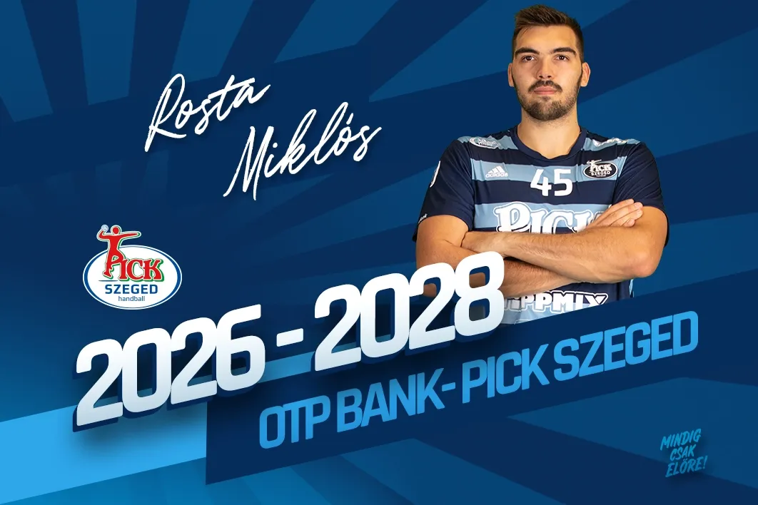 Rosta Miklós ismét a Szeged kézilabdázója lesz