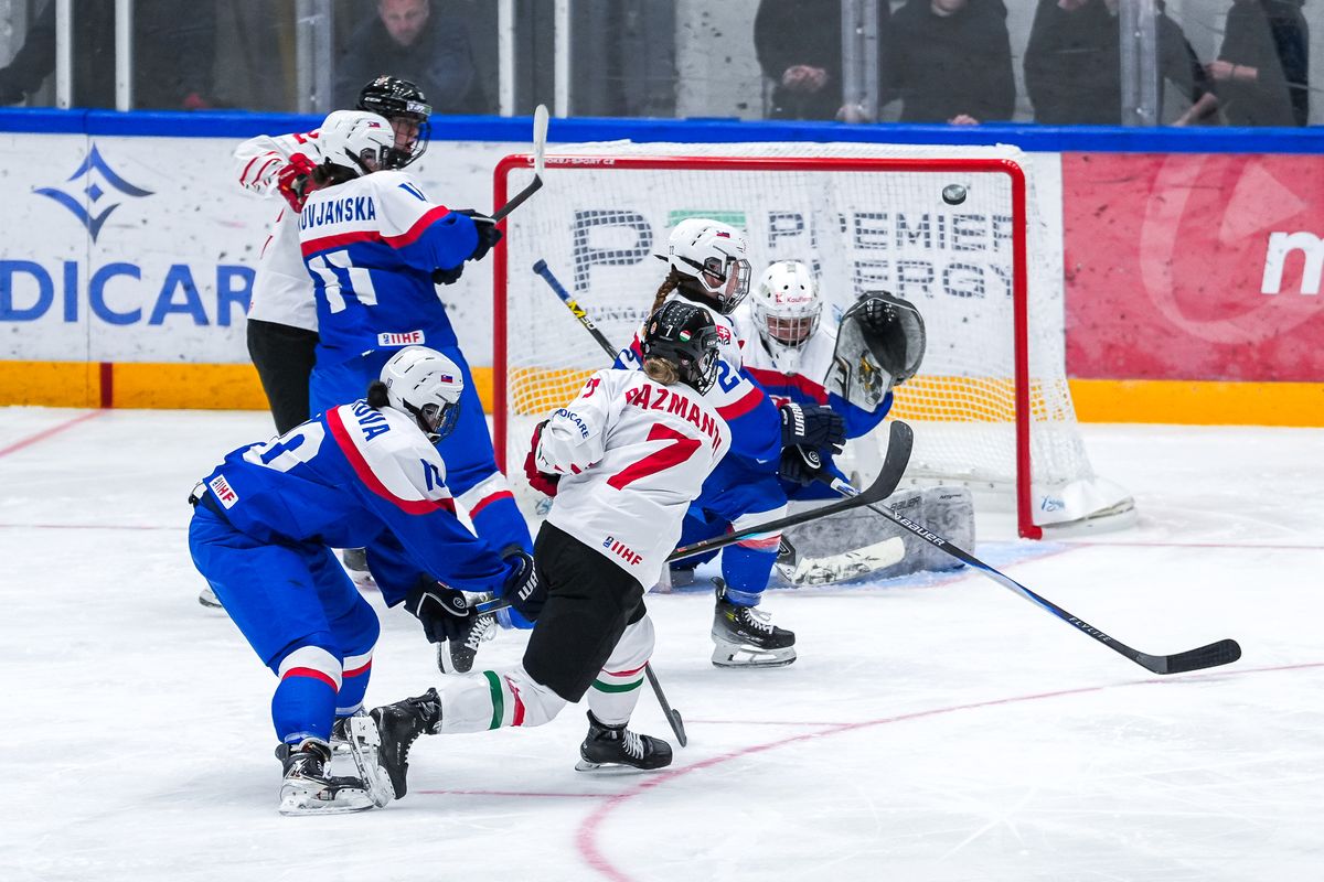 A játékban kevesebb hiba volt, de Huszák Alexandra szerint képtelenség volt rést találni a kapu elé tömörülő szlovákok között