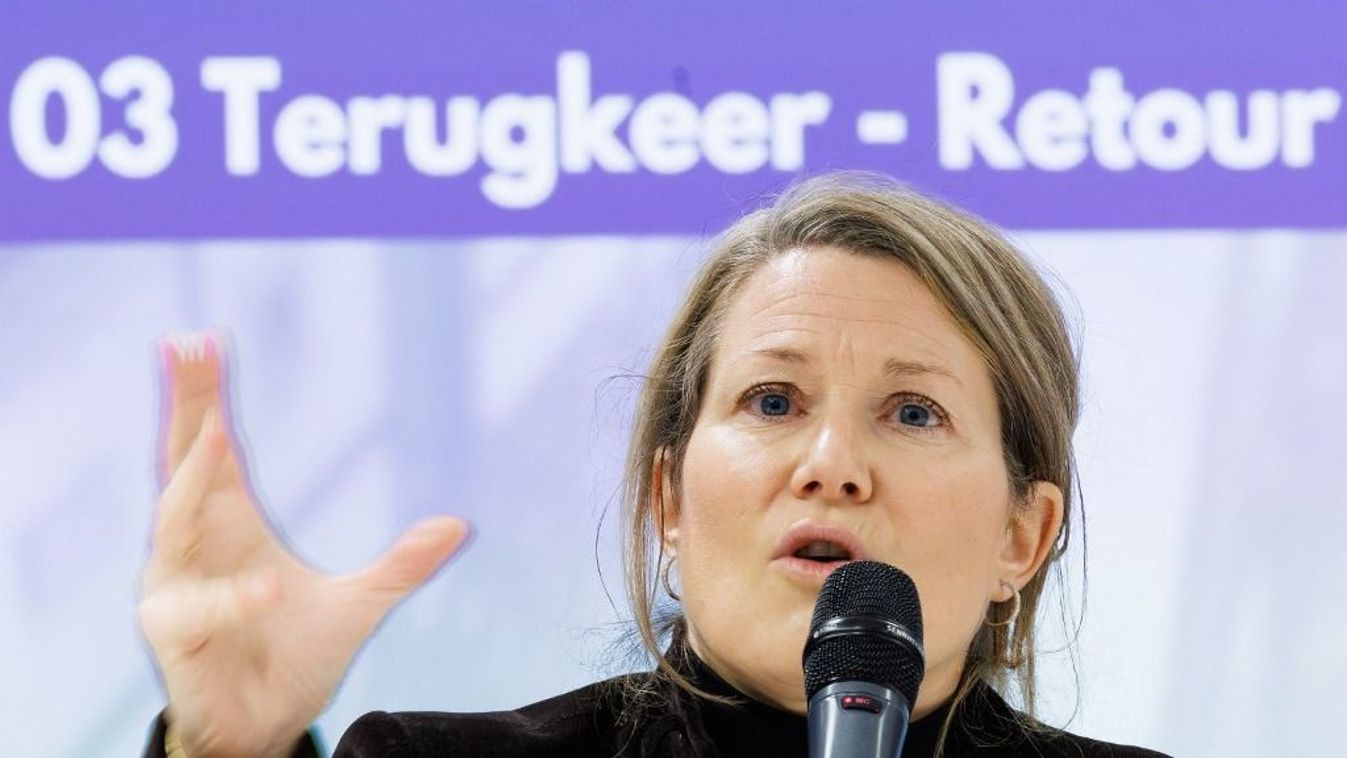 Anneleen Van Bossuyt belga menekültügyi és migrációs miniszter