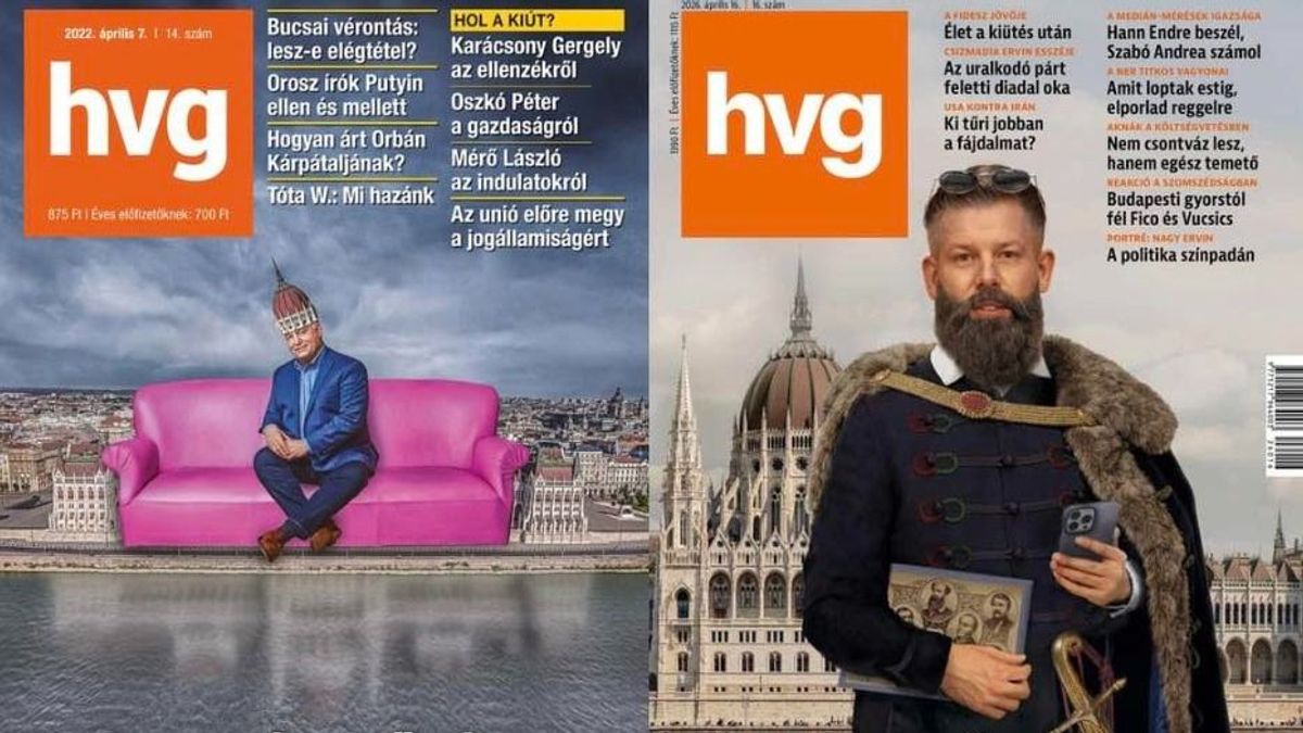 Ez is eljött: 2010 után újra kormánypárti lesz a HVG, Magyar Pétert egyből Batthyány Lajosként ábrázolták