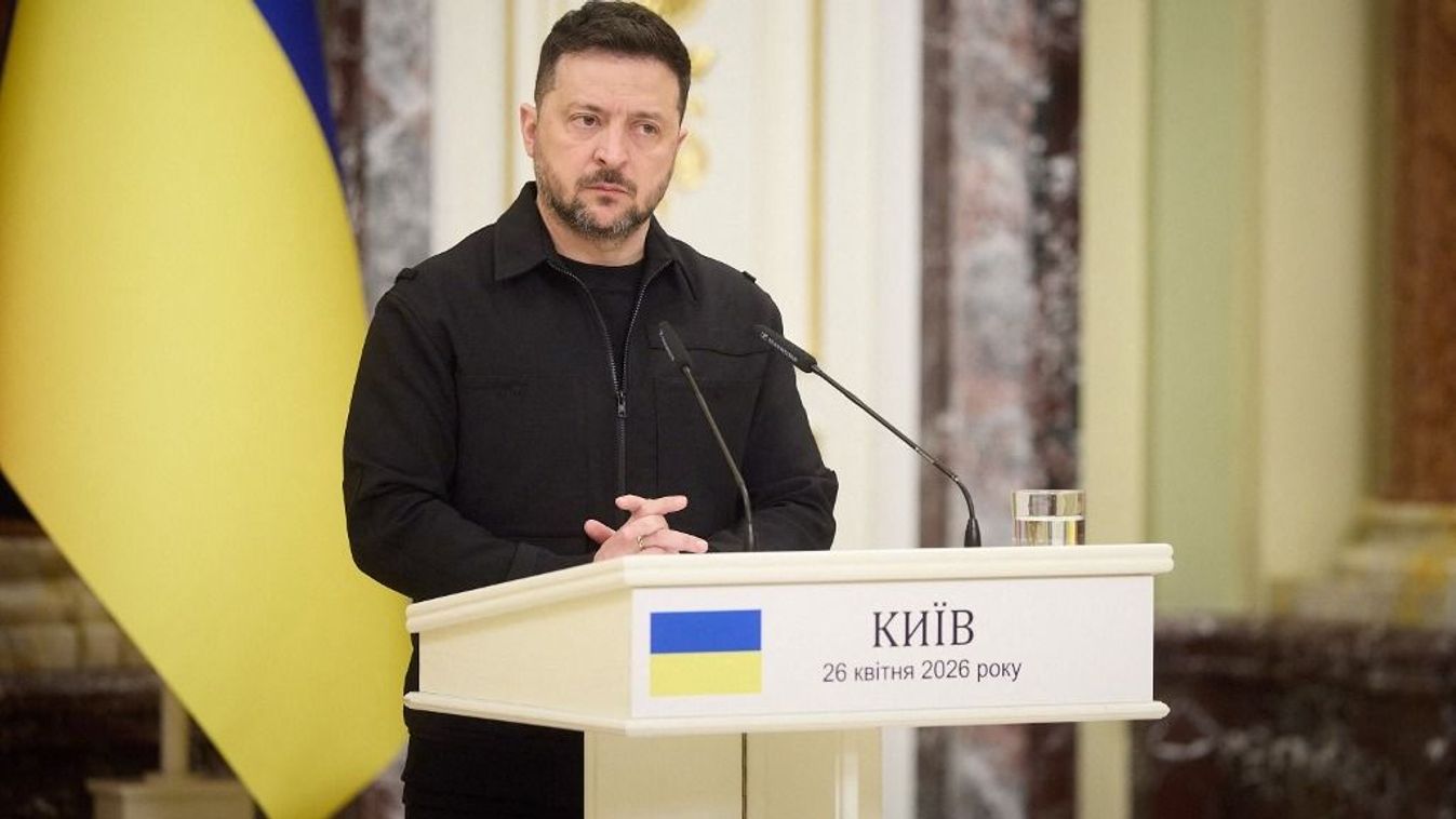 Volodimir Zelenszkij ukrán elnök