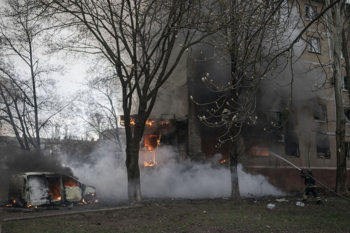 Az orosz haderő Ukrajna délkeleti részén csapott le 