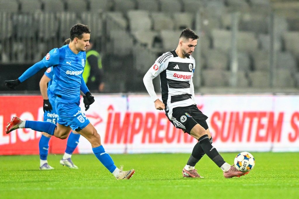 Kovács István játékvezetése mellett az Universitatea Cluj megnyerte a román bajnokság rangadóját az Universitatea Craiova ellen