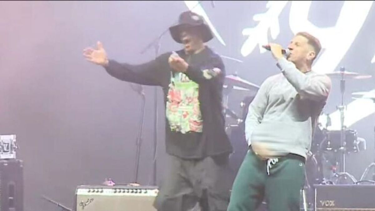 Rapper Eckü Faces Heat After On-Stage Ball-Grabbing Outburst