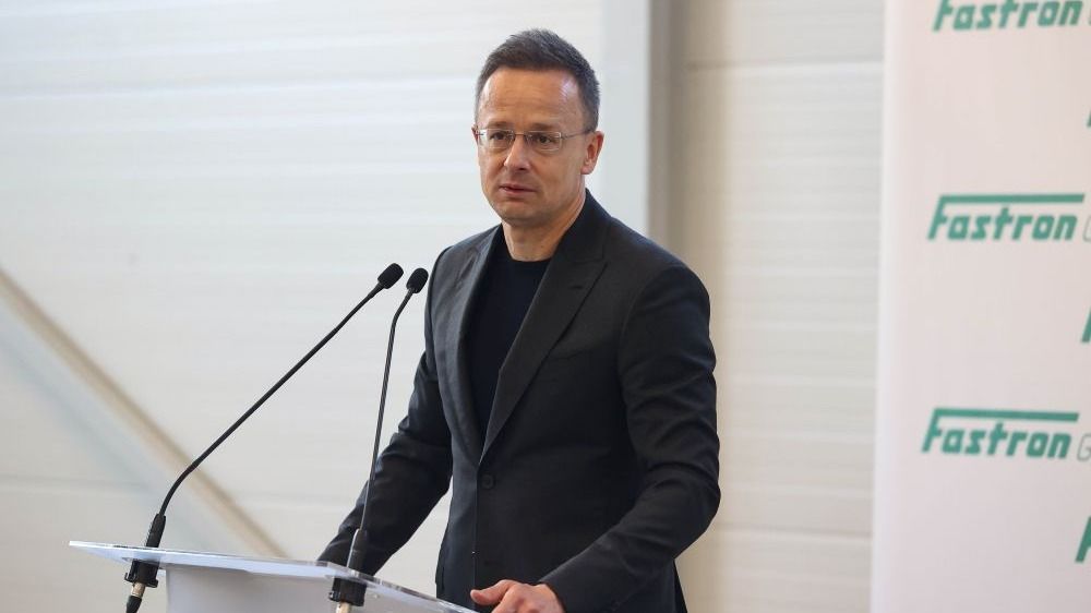 Szijjártó Péter (Fotó: MTI)