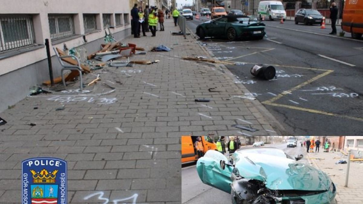 Véget ért a nyomozás, mostanában emelhetnek vádat a győri luxusautós gázolás ügyében