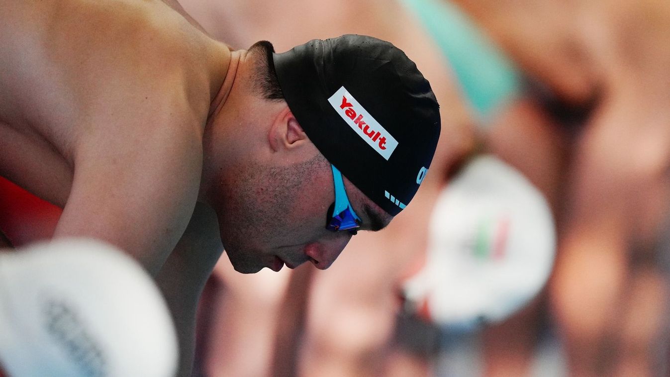 Milák Kristóf rajtra kész