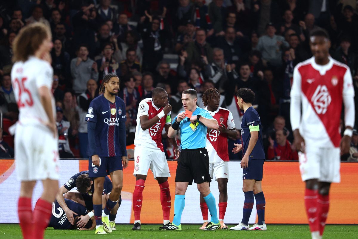 Kovács István legutóbb a PSG–Monaco mérkőzésen dirigált a BL-ben