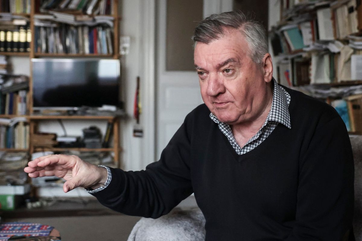 20260415 Budapest
Domonkos László író.
fotó: Havran Zoltán (HZ)
MW