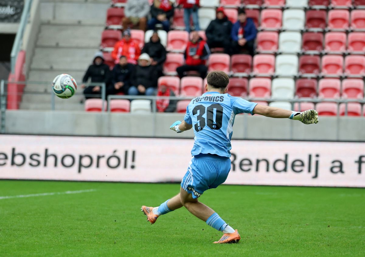 Ilja Popovics kirobbanthatatlan a Kisvárda kezdőjéből a mostani idényben