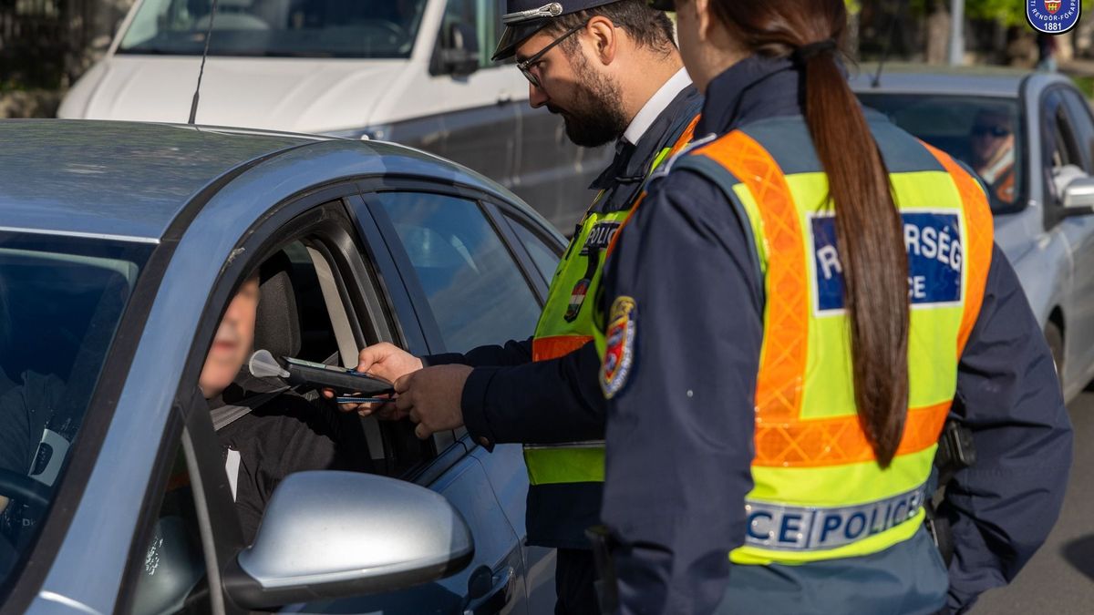 Elárulta a rendőrség, hány budapesti sofőrnek vette el a jogosítványát ittas vezetésért húsvétkor