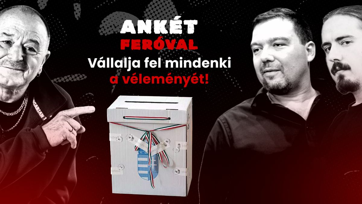 Ankét Feróval – Vállalja fel mindenki a véleményét! + videó