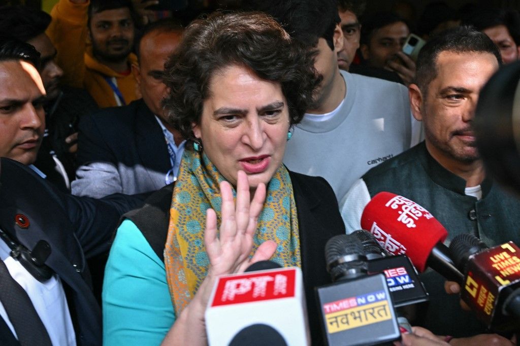 Prijanka Gandhi Vadra, a Kongresszus párt vezető politikusa is Narendra Modi reformjavaslata ellen szólalt fel
