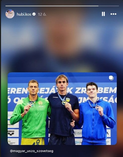 Kós Hubert büszke az öccsére és a jó barátjára