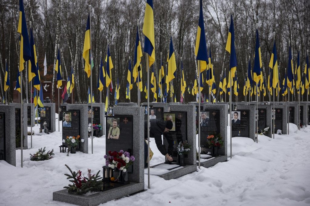 Borzalmas pusztítást hagy maga mögött a háború Ukrajnában (Illusztráció, forrás: Anadolu via AFP)