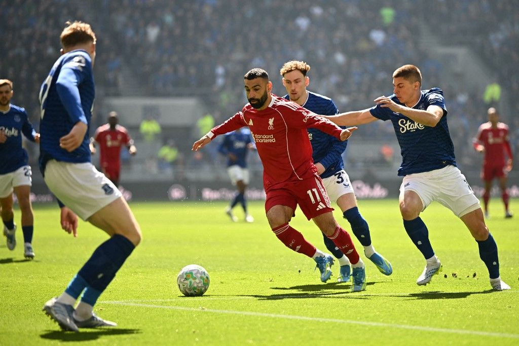 Szalah kilencedszer talált be az Everton kapujába, ezzel utolérte a rekorder Steven Gerrardot