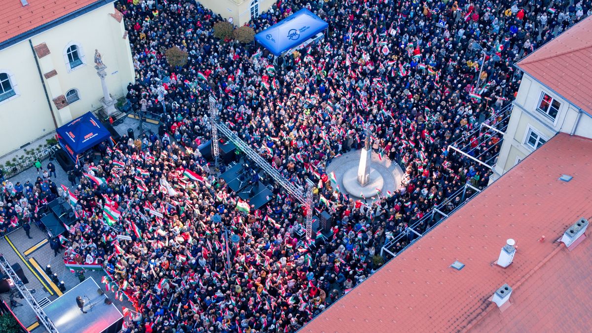 Orbán Viktor Szombathelyen is tarolt