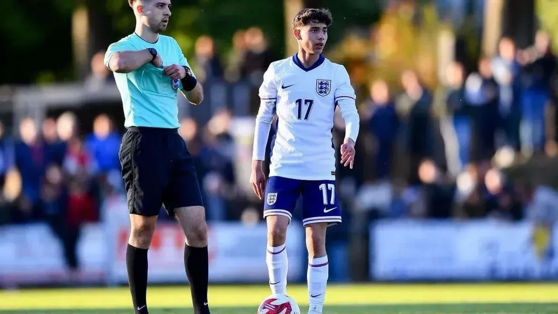 Farkas Erik az angol utánpótlás-válogatottban már bemutatkozott