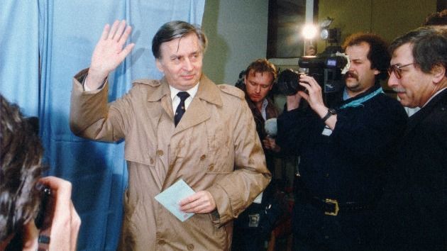 Antall József az első szabad választáson