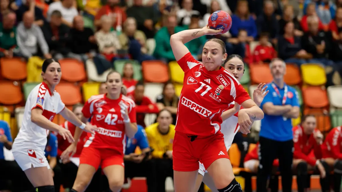 A női válogatott végig magabiztosan, és látványosan játszott, ami továbbjutást ért az Eurokupában