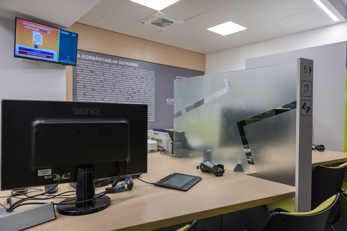 Tokaj, 2026. január 30.
A tokaji felújított kormányablak az átadó napján, 2026. január 30-án.
MTI/Erdős József