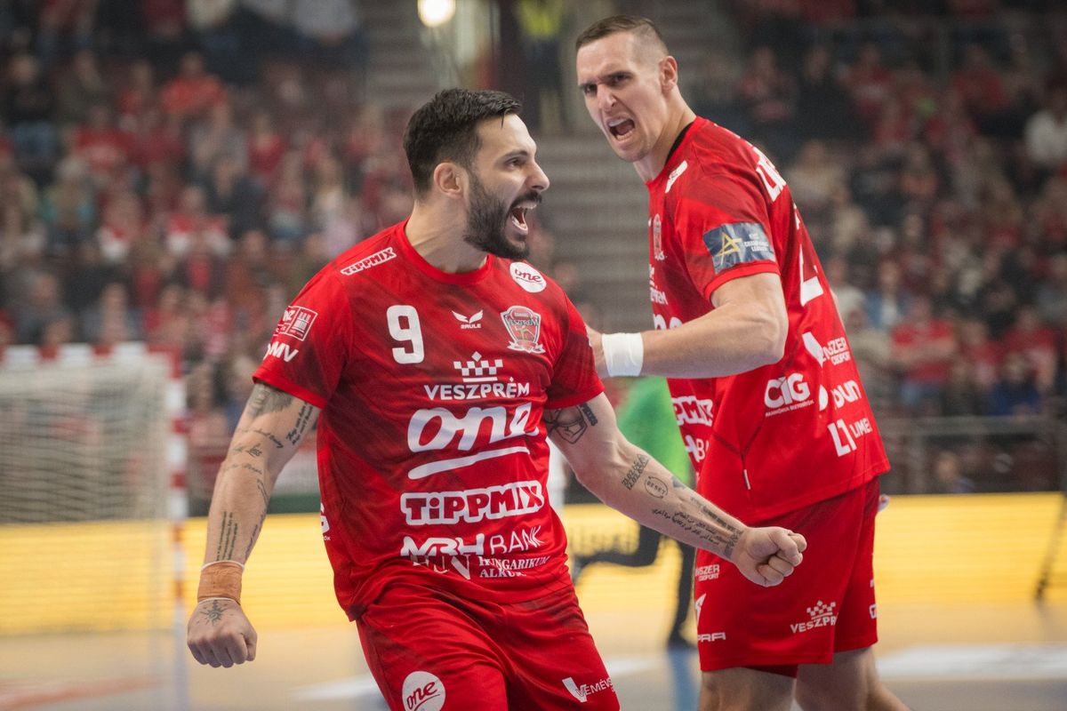 Ligetvári Patrik volt a Veszprém remek védekezésének a kulcsfigurája, míg Hugo Descat a legeredményesebb játékosa a BL-meccsnek