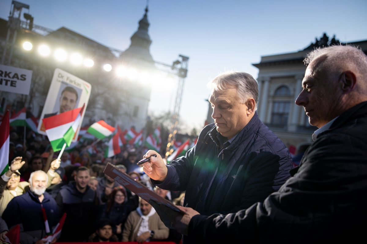 Orbán Viktor Fotó: Miniszterelnöki Kommunikációs Főosztály/Fischer Zoltán