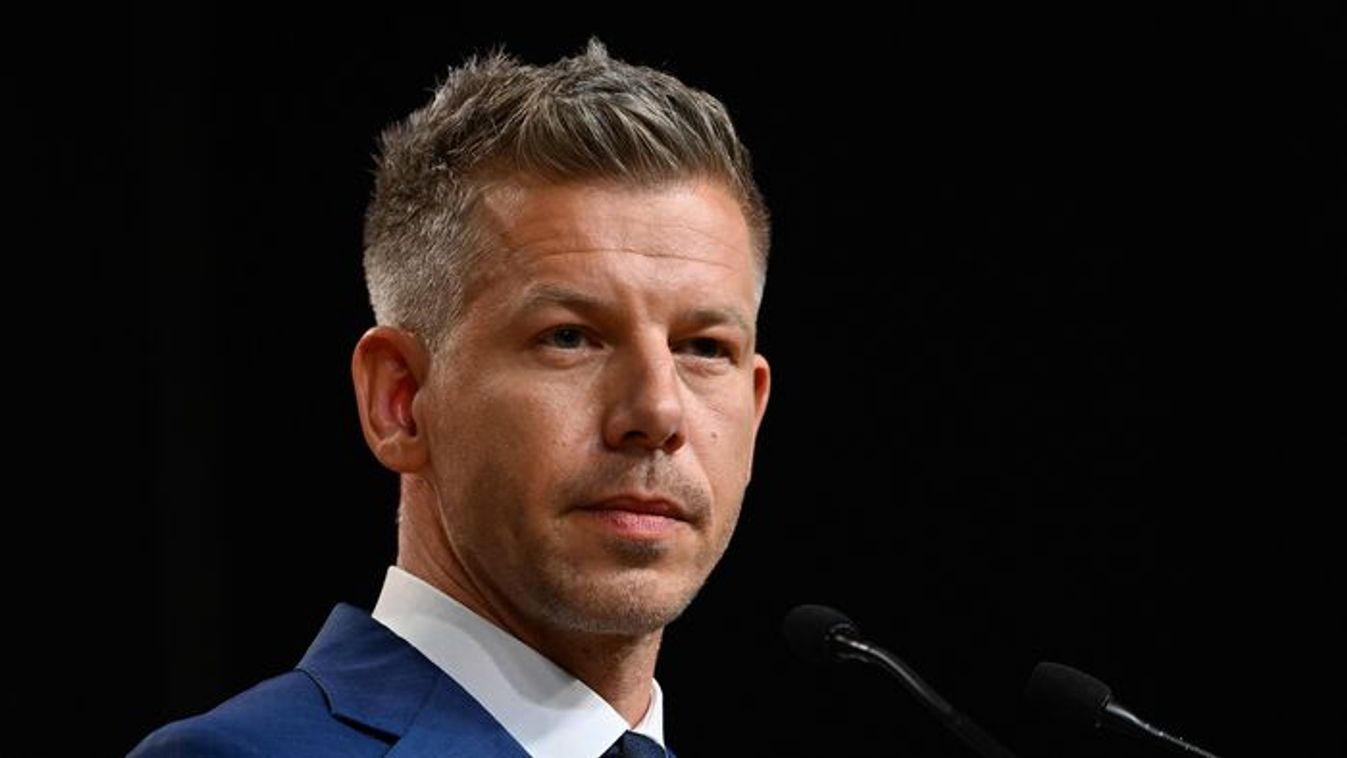 Peter Magyar, president of the Tisza Party (Photo: MTI/Robert Hegedus)