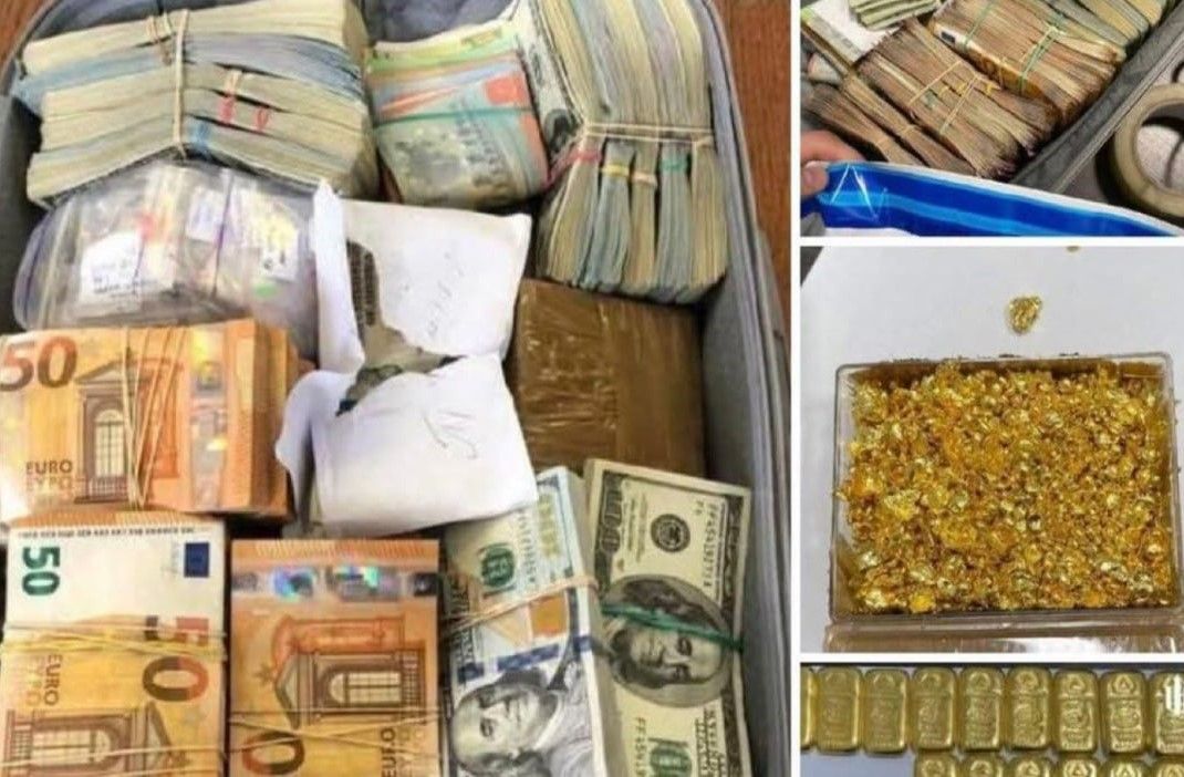 Az ukrán diplomata állítólag megpróbált kicsempészni 140 000 dollárt, 68 000 eurót, 12 kilogramm aranyat, valamint 13,8 kilogramm