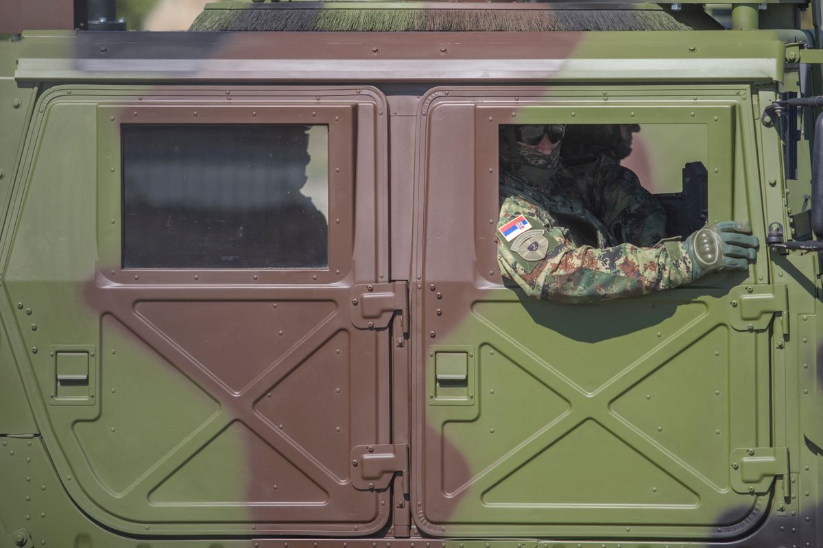 Illusztráció. Nagyszabású rendőrségi és katonai akció zajlik Magyarkanizsa község területén a Vajdaságban