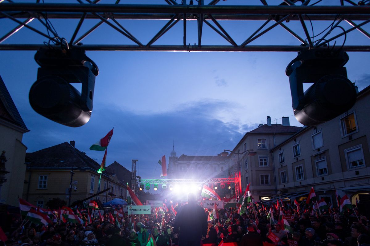 Orbán Viktor országjárása Szombathely