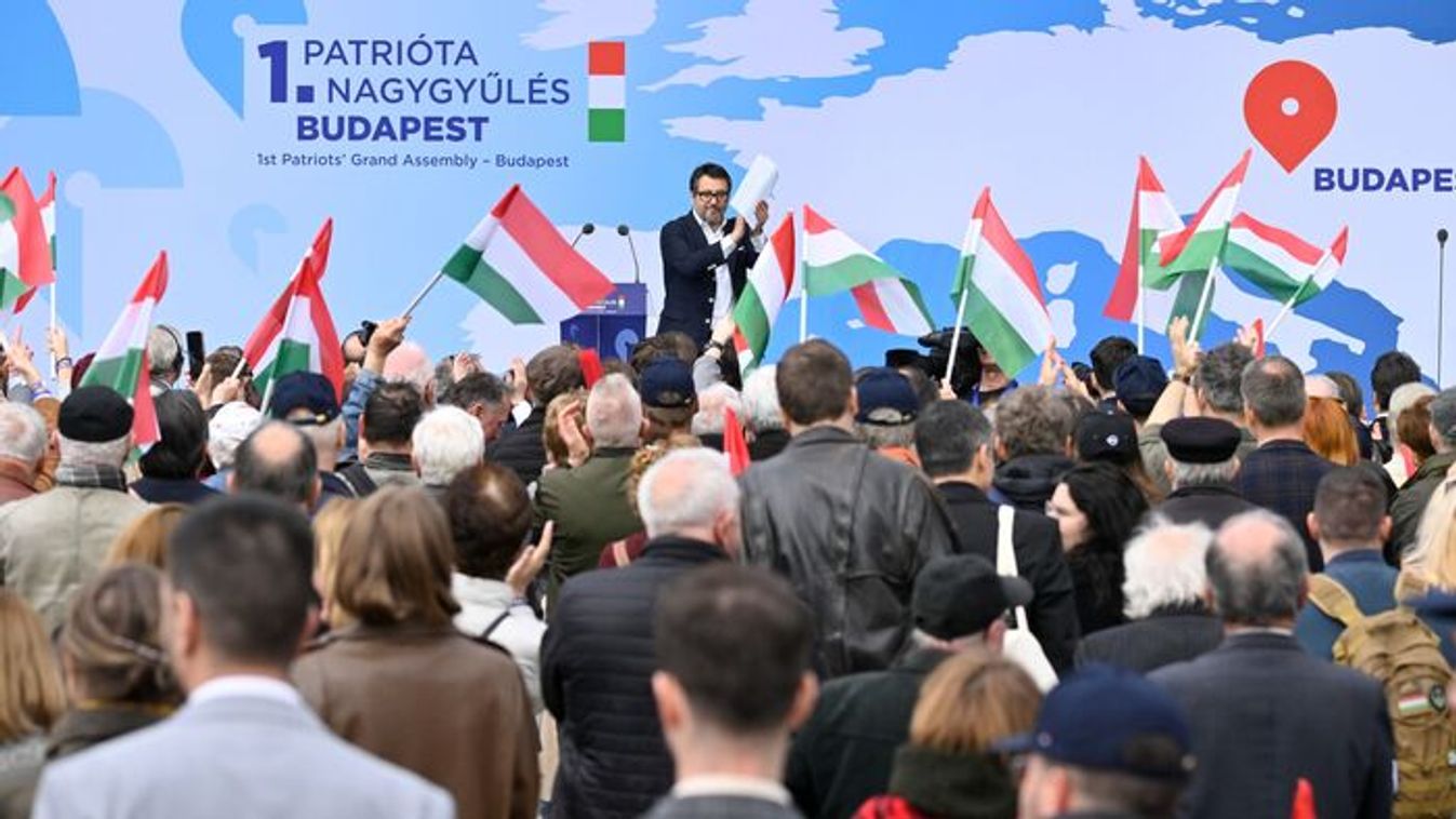 At the 1st Patriots’ Grand Assembly, Viktor Orban received the support of numerous leaders (Source: MTI)