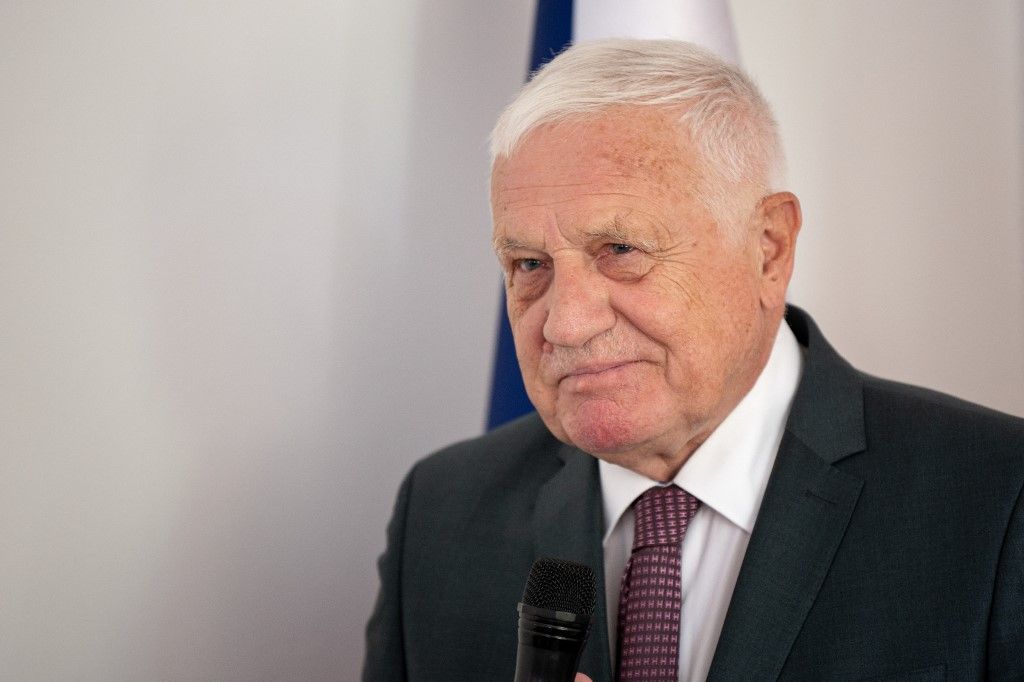 Václav Klaus (Fotó: AFP)