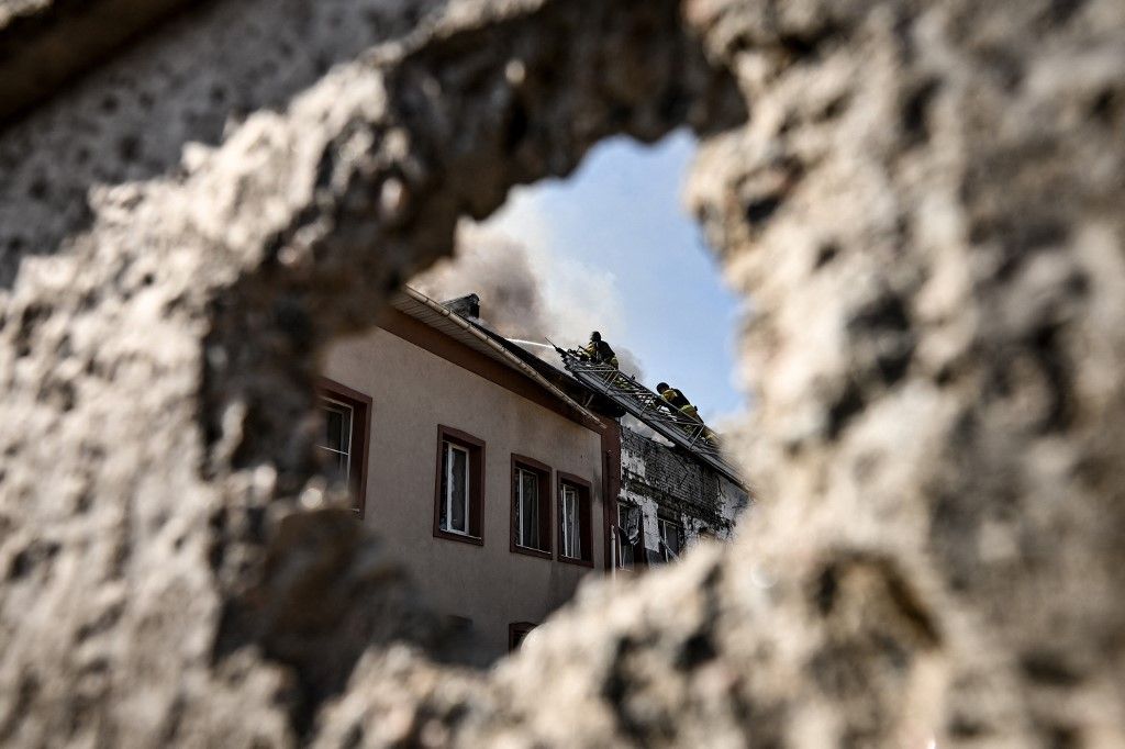 Ismét számos ukrán háztartás maradt áram nélkül az orosz–ukrán háború harcai miatt (Illusztráció, forrás: NurPhoto via AFP)