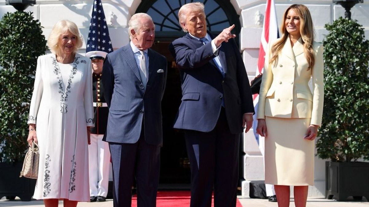 Károly király Trump vendége Washingtonban + videó