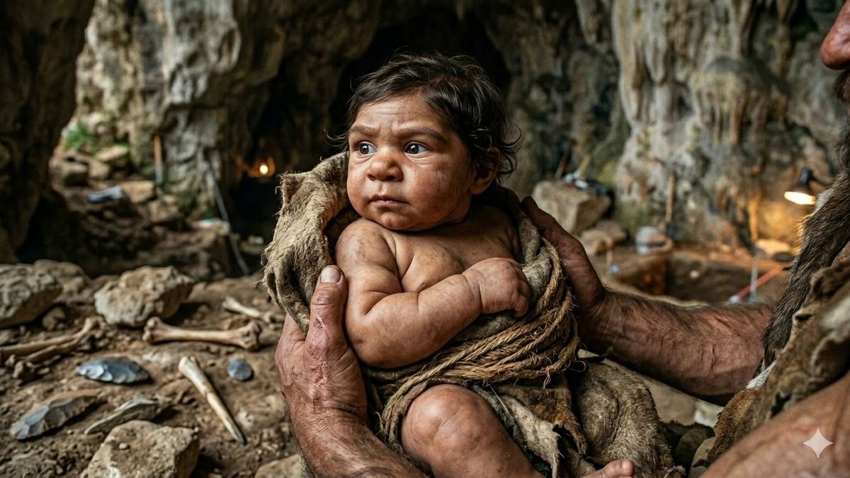 50 000 éves neandervölgyi csecsemő titkát fejtették meg