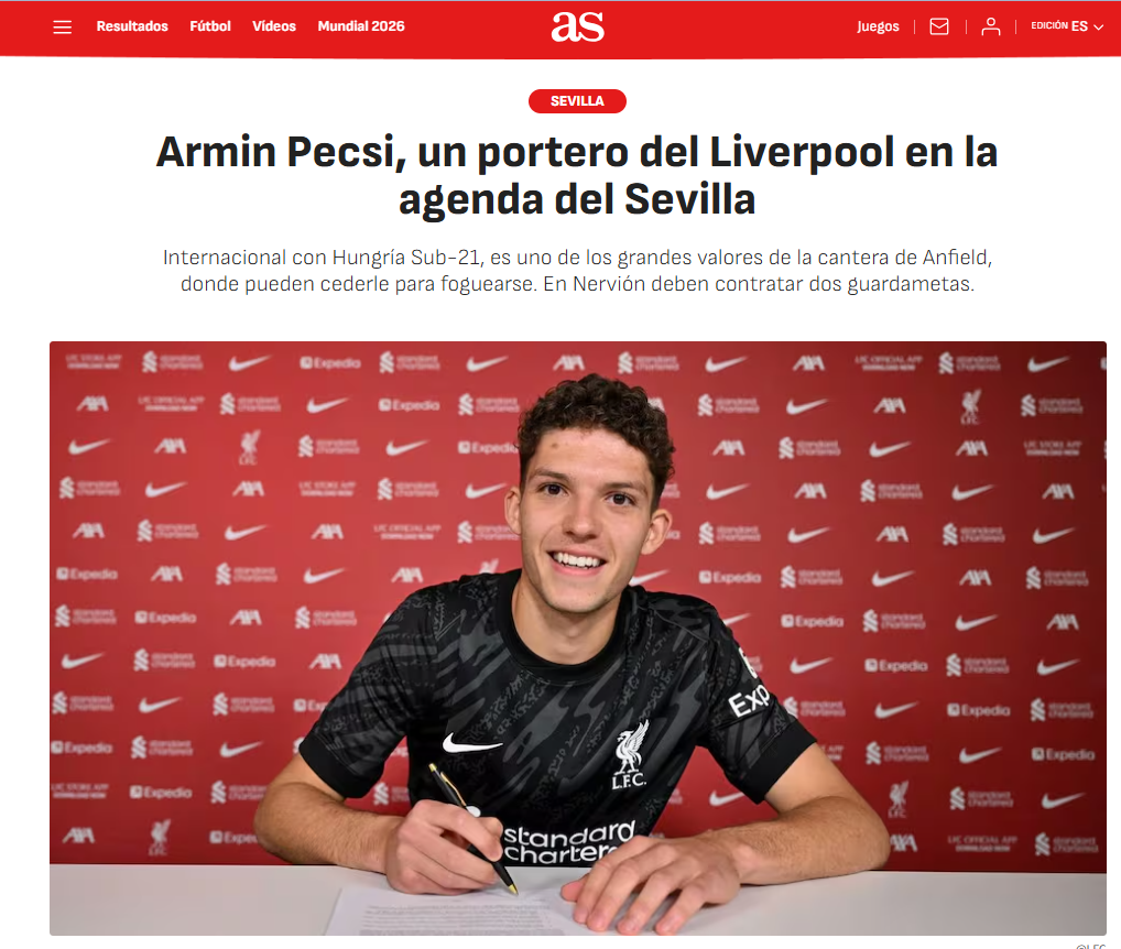 Pécsi Ármin: Liverpool után Sevilla? 