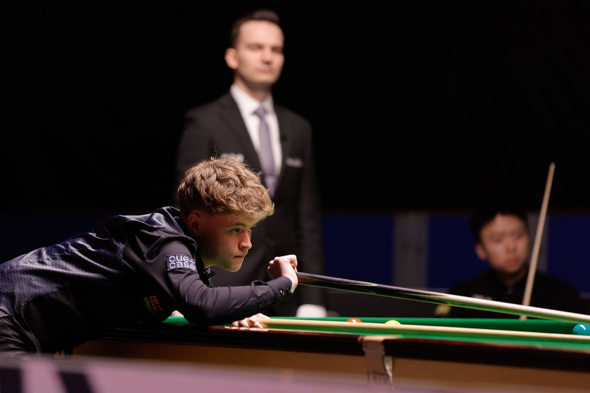 Stan Moody megcsinálta, amit Révész Bulcsú nem tudott: tinédzserként debütálthat a Crucible színházban, a snooker-vb-n