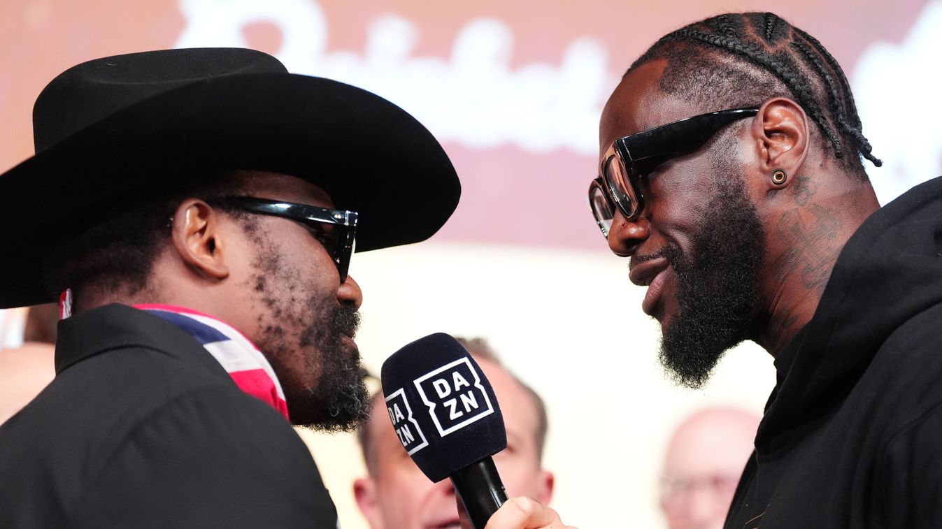 Derek Chisora és Deontay Wilder nem barátkozni fog szombat éjjel a londoni O2 Arénában