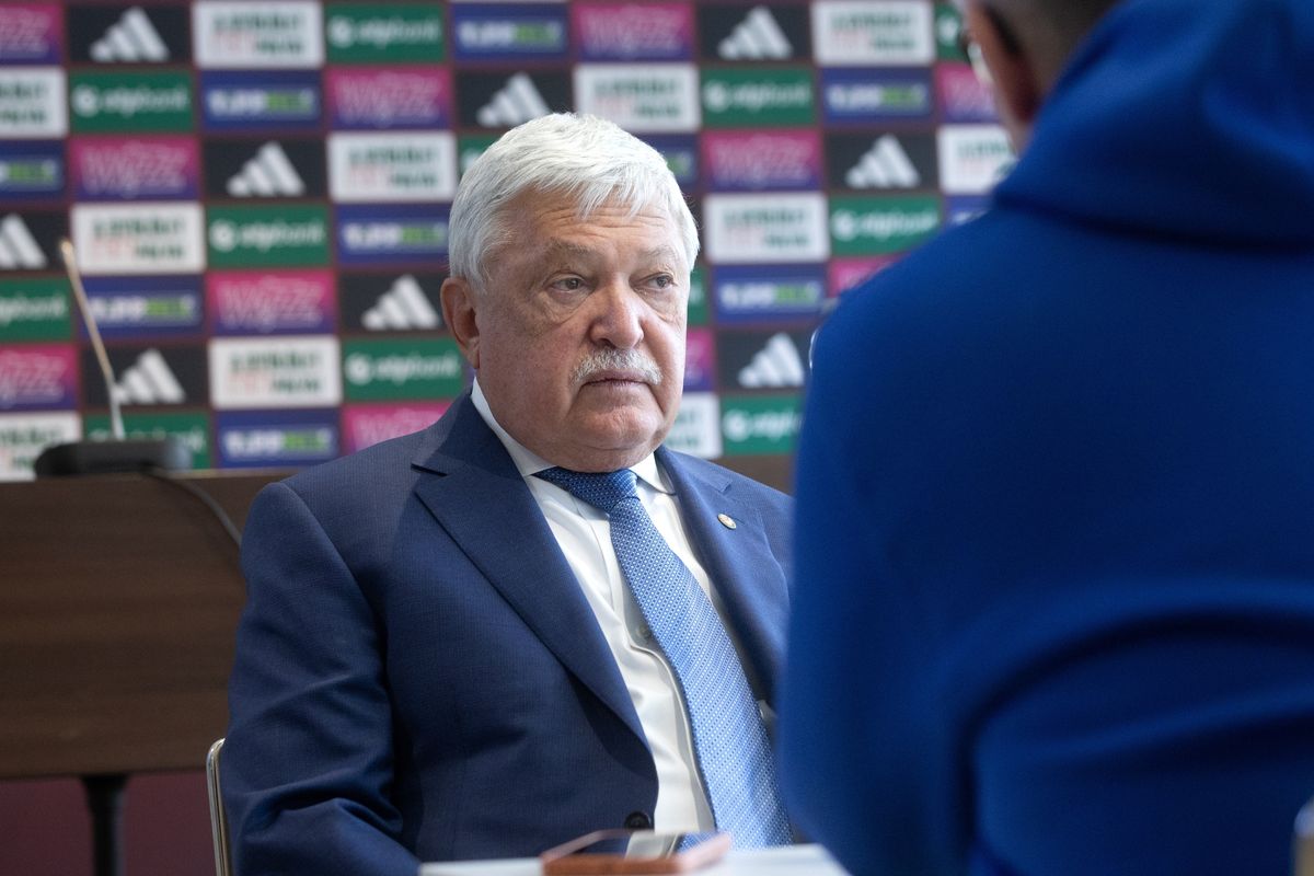 Csányi Sándor, a Magyar Labdarúgó-szövetség (MLSZ) elnöke