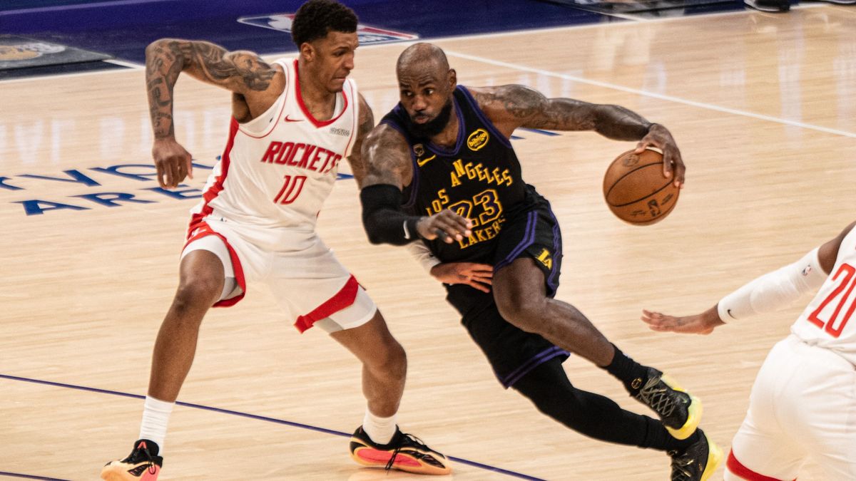 LeBron James és a Los Angeles Lakers egész csapata remekül játszott a Rockets ellen. 