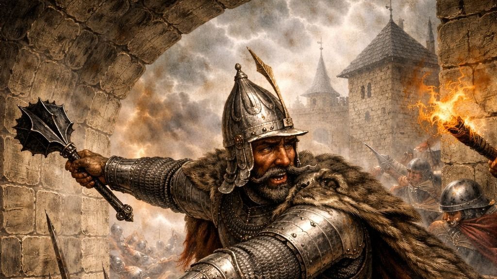 Dobó István harc közben