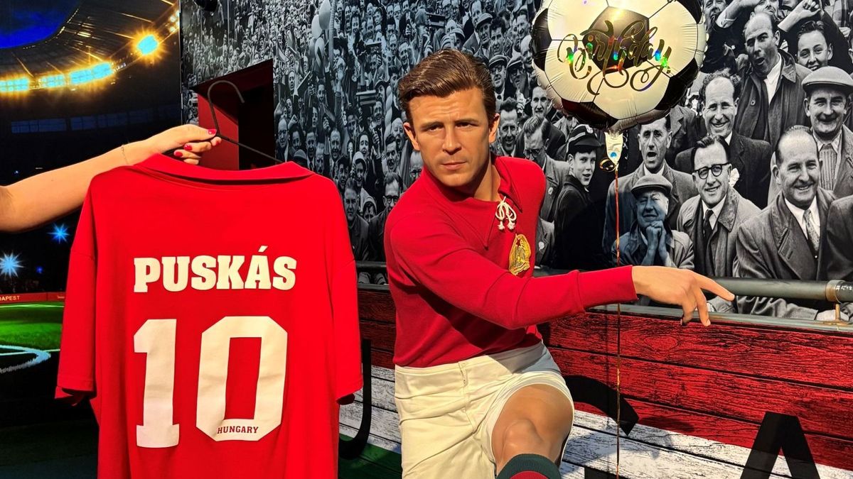 Szoboszlai saját illatfelhőjében, Puskás Ferenc pedig születésnapi meglepetéssel várja a rajongókat a Madame Tussauds-ban