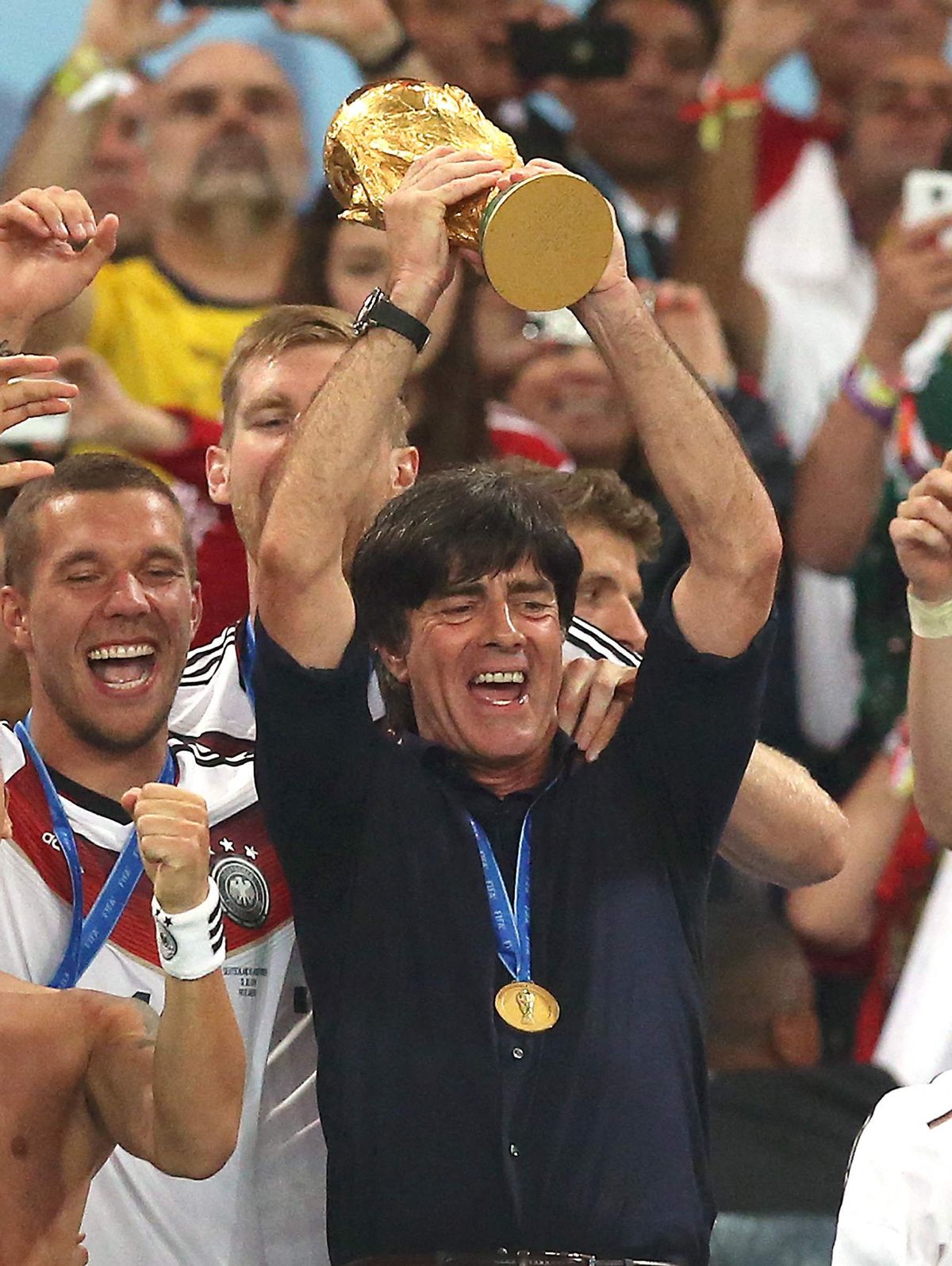 Joachim Löw 2014-ben világbajnoki címet szerzett a német válogatott kapitányaként