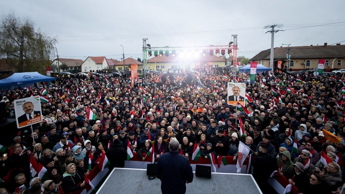 Budapestre ér a választás előtti napon Orbán Viktor országjárása